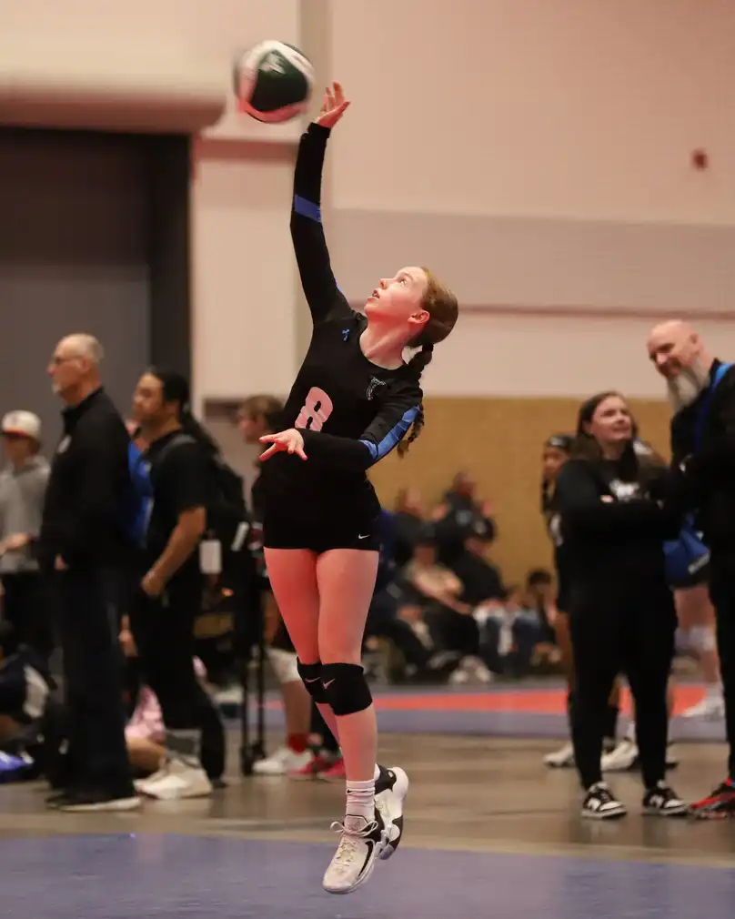 titans elite volleyball training west Overhand serve